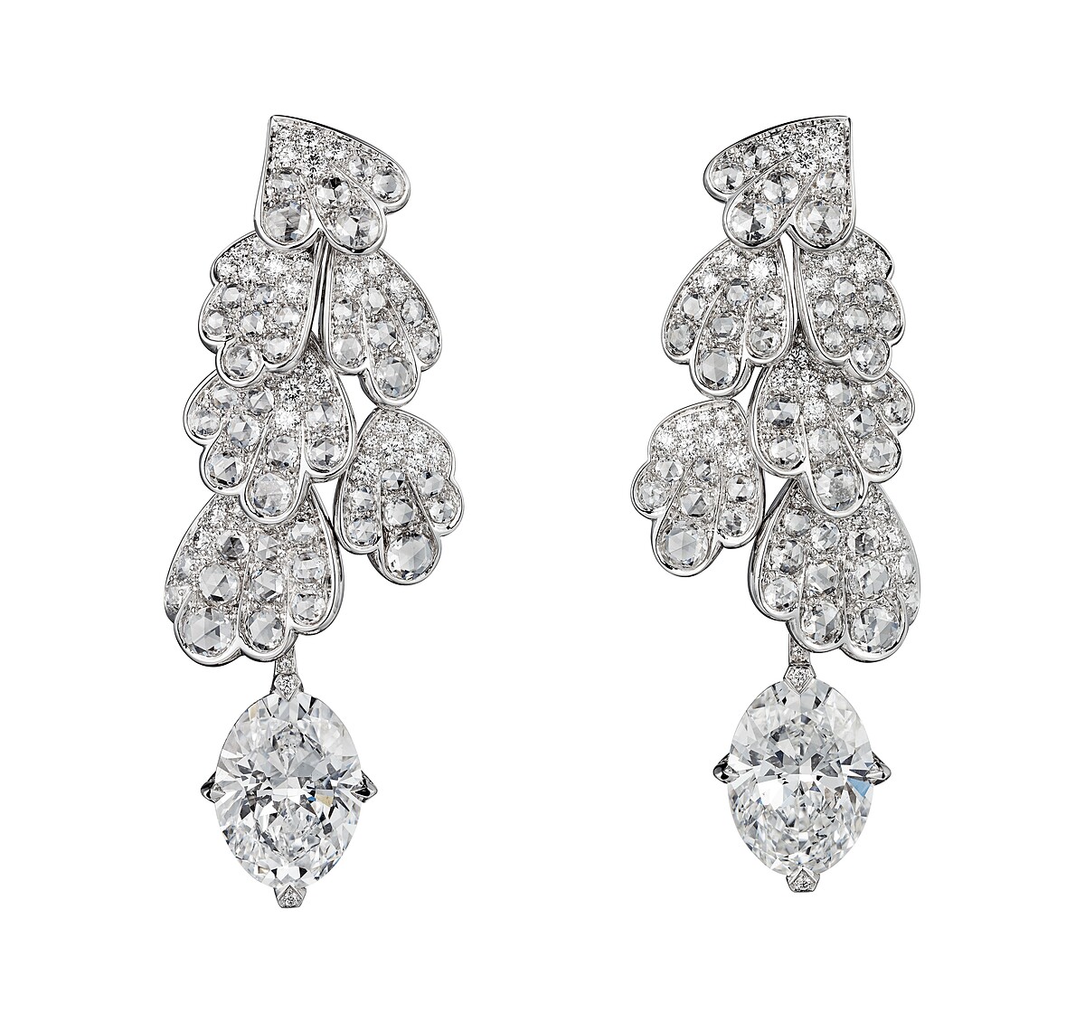 卡地亞頂級珠寶系列ADIANTE鑽石耳環（林青霞穿搭同款）