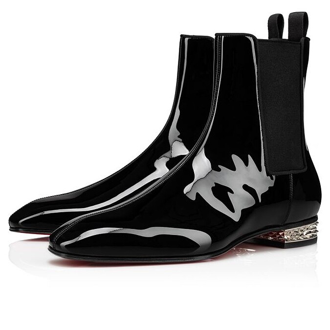 Christian Louboutin Roadyrocks漆皮短靴，NT$47,500