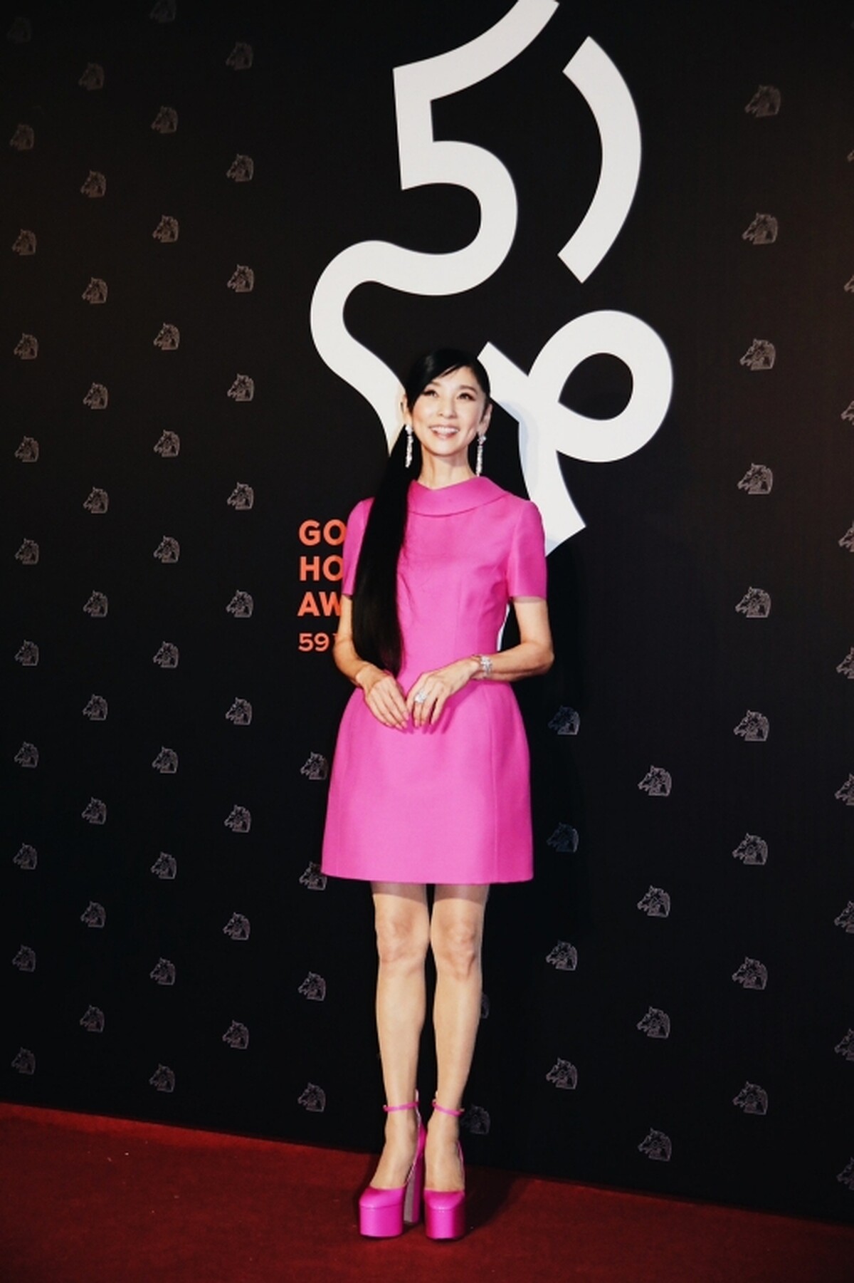 黑木瞳來台參加59屆金馬獎。