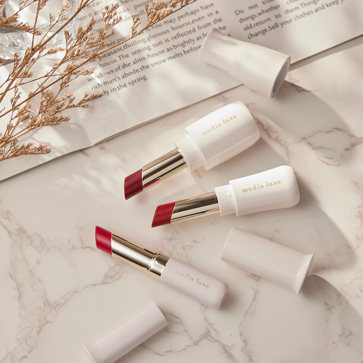全新媚點media luxe唇膏推薦