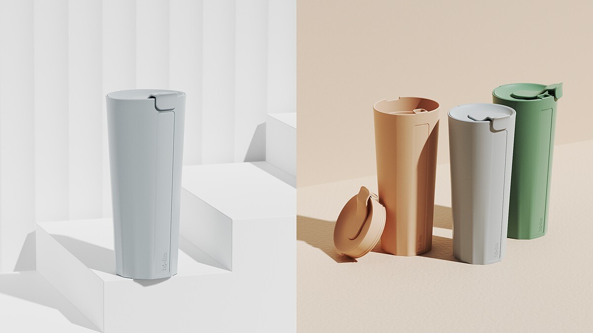 超適合喝珍奶的「hó-lim飲料杯」！時髦瓶身、一體式吸管，榮獲日本GOOD DESIGN設計獎