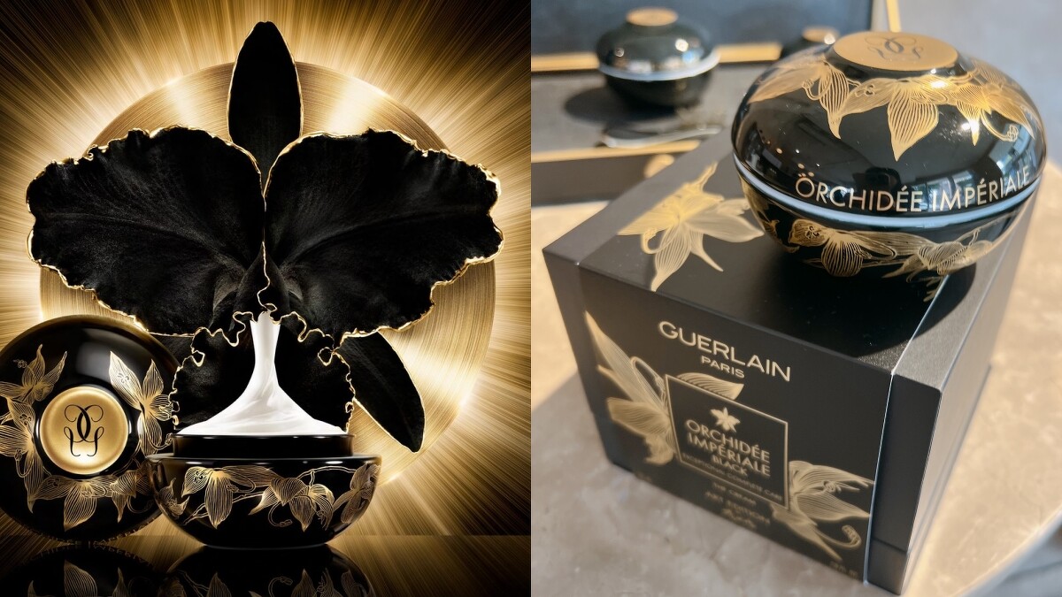 嬌蘭黑蘭鑽極萃乳霜-李洪波藝術聯名版50ml，NT54,800(全球限量一千瓶)。