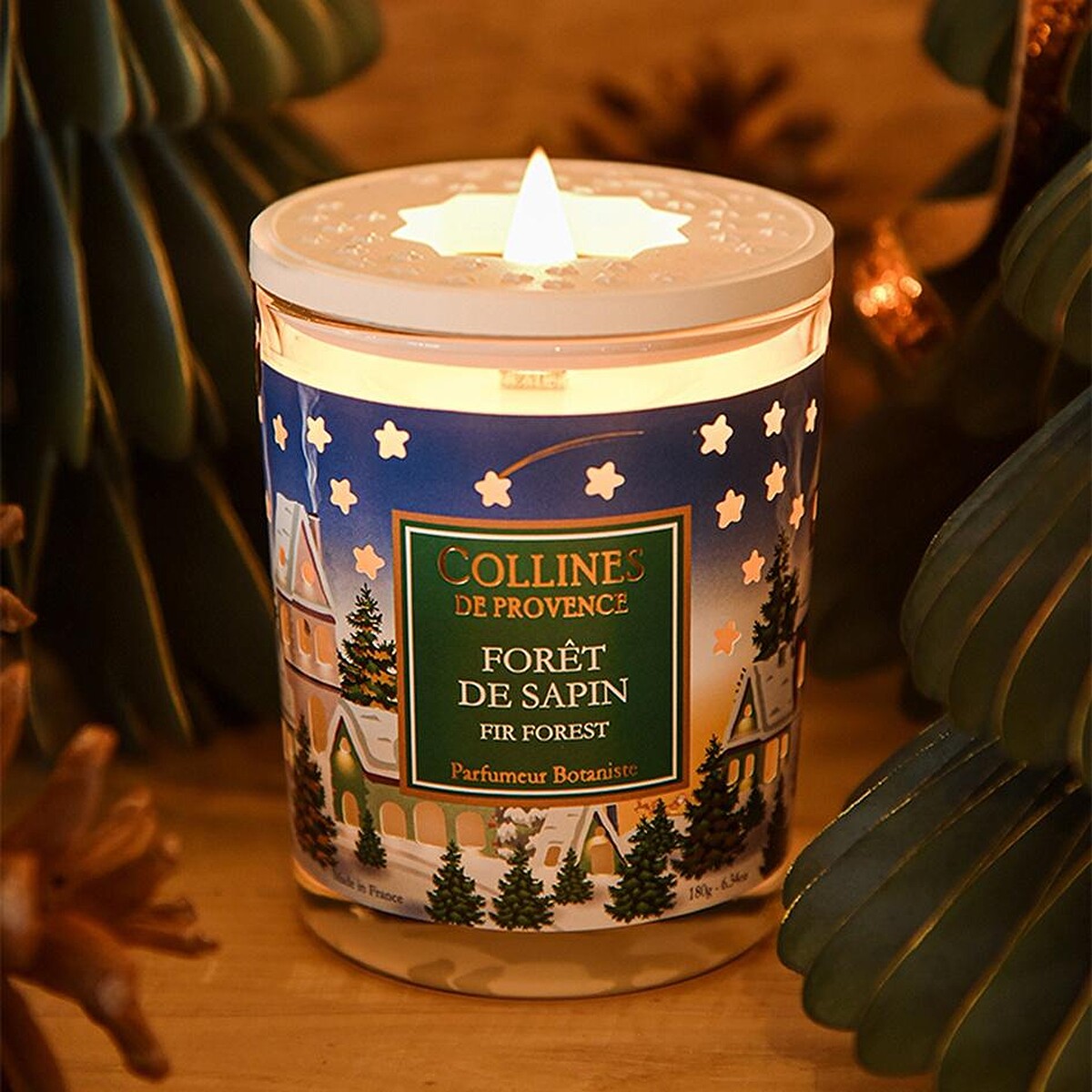 香草集香氛蠟燭-杉木森林75g，NT600、180g，NT1,180