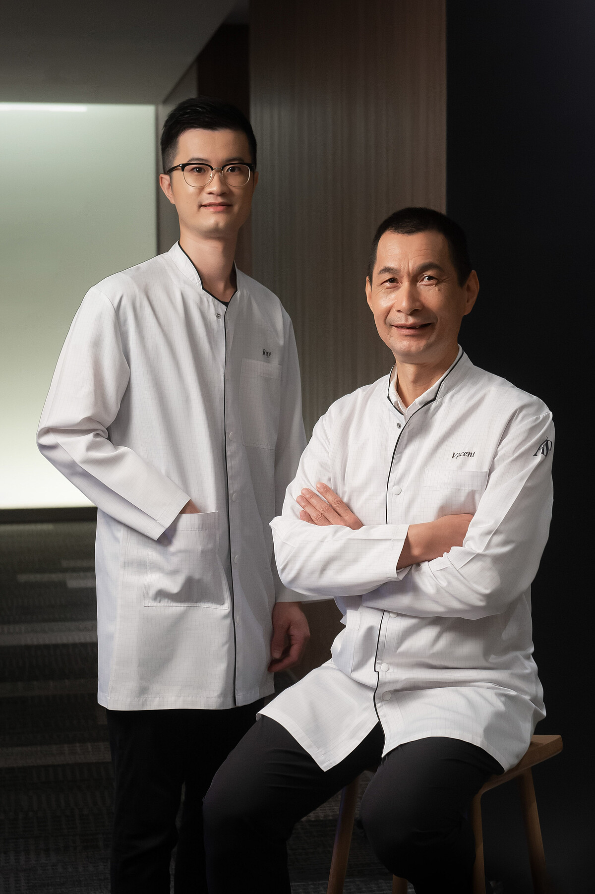 台灣愛彼售後服務中心製錶師父子 黃志昌與黃俊睿