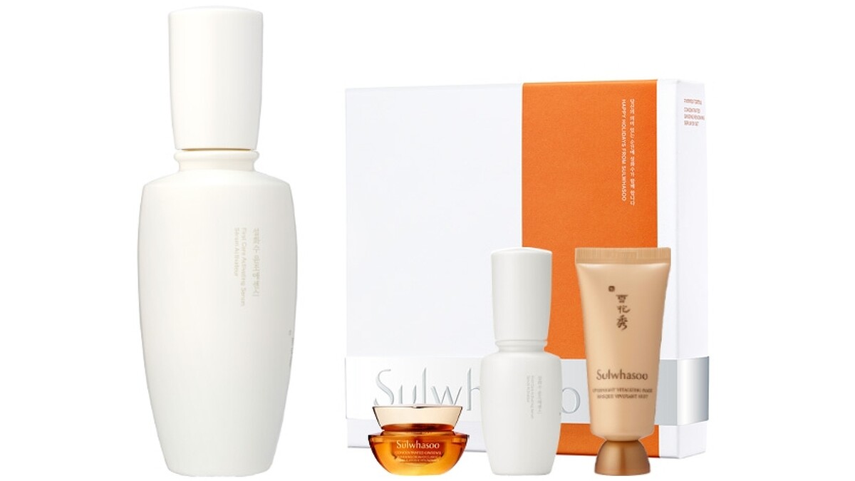 雪花秀潤燥養膚精華白瓷限定版禮盒，NT3,880