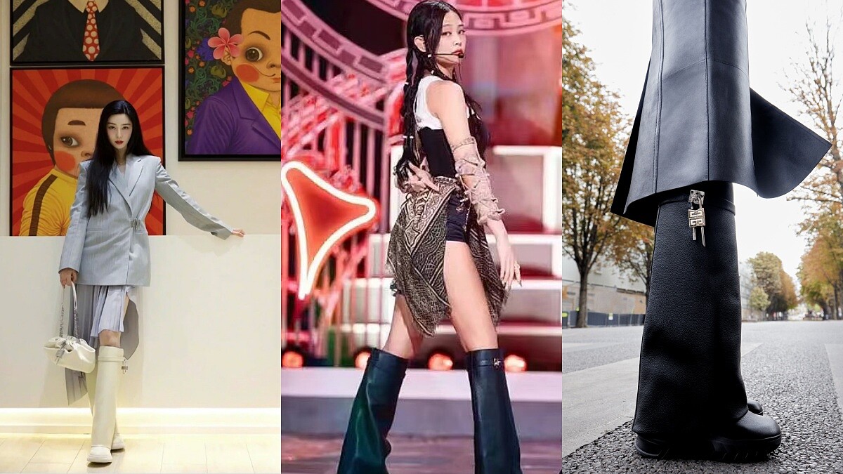 小紅書推爆長腿神器Givenchy鯊魚靴厲害在哪？Jennie、范冰冰都在穿…