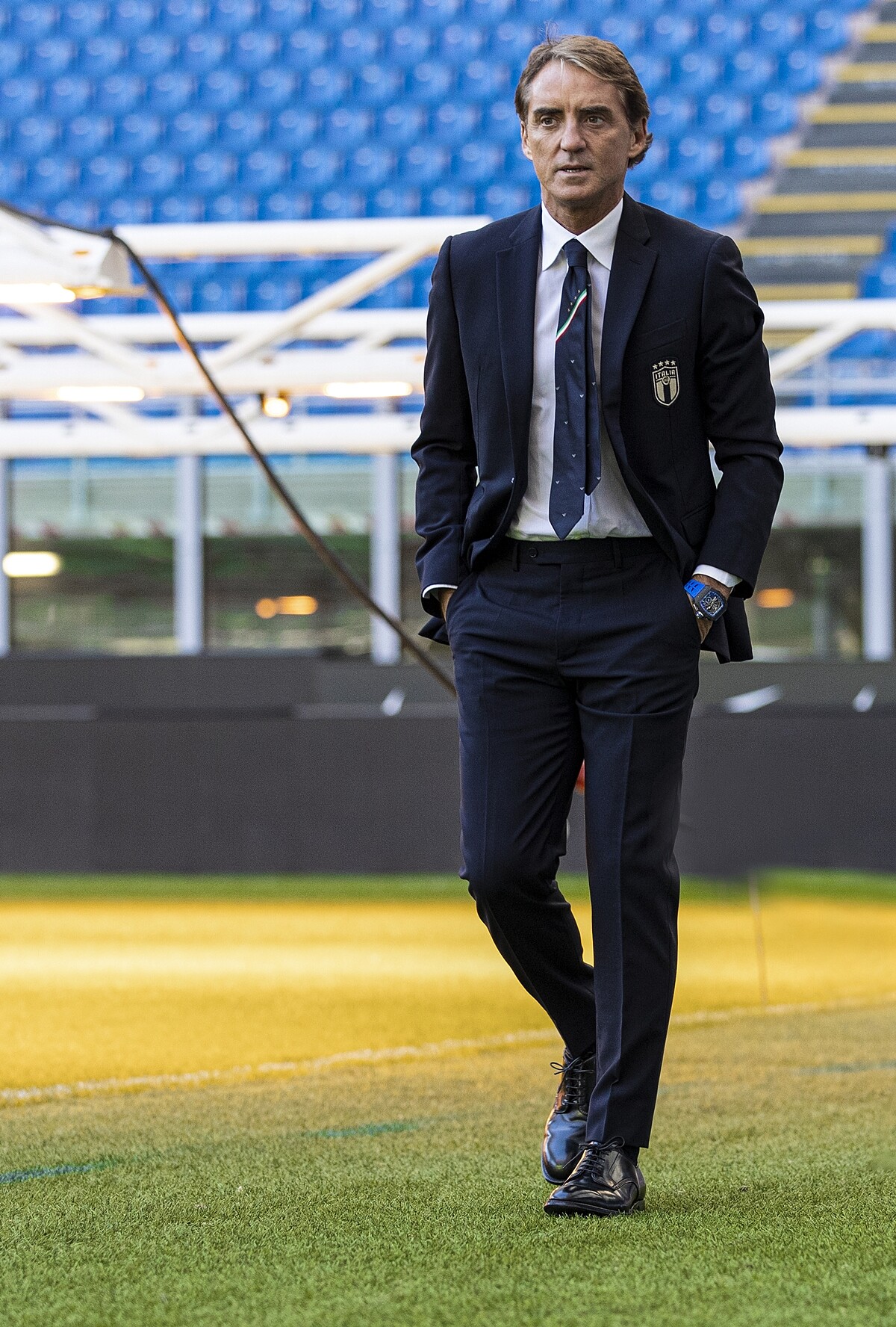 義大利國家足球隊主教練Roberto Mancini