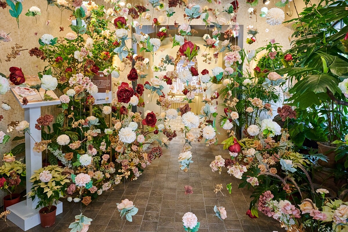 Darphin朵法療癒花園派對「邂逅&middot;浪漫花海」。