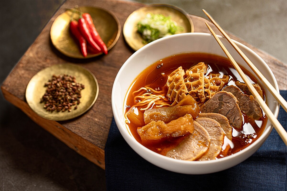 紅燒口味牛肉麵。