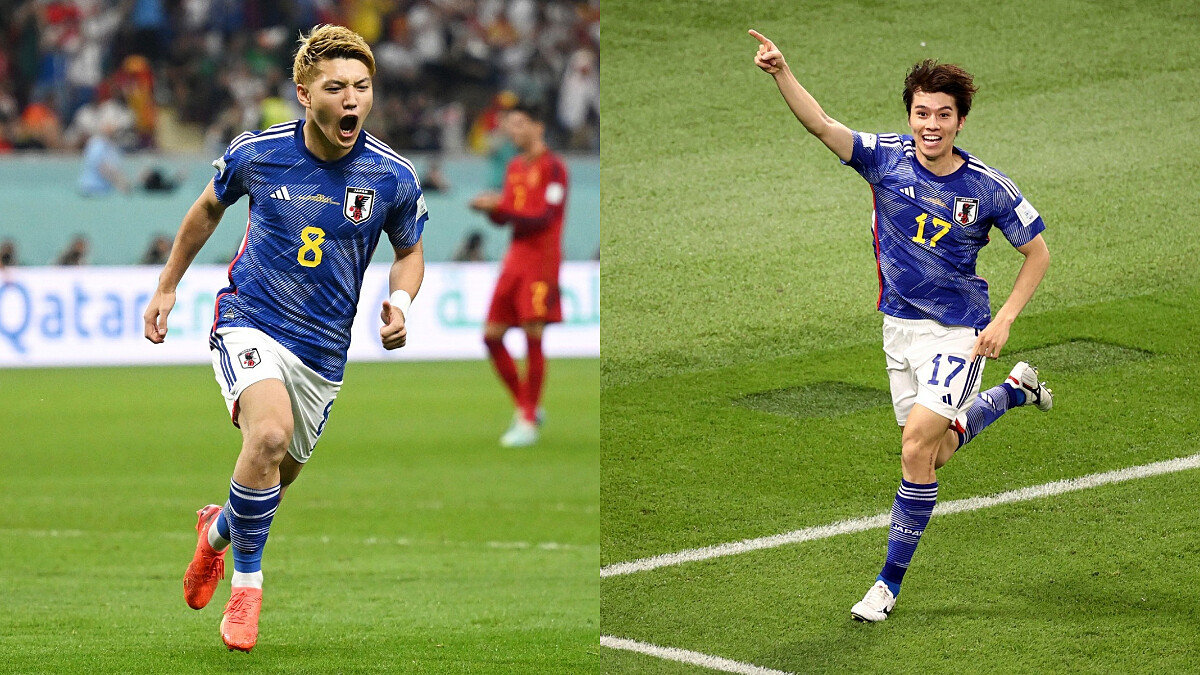 【2022世足】日本隊24歲堂安律又建功！田中碧再破網，2比1擊敗西班牙晉級16強