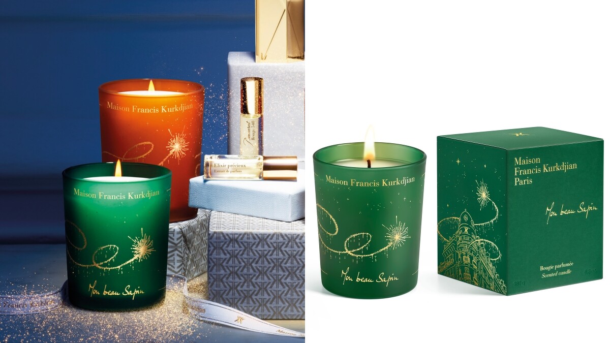 Maison Francis Kurkdjian(MFK)耶誕冷杉香氛蠟燭180g，NT2,380