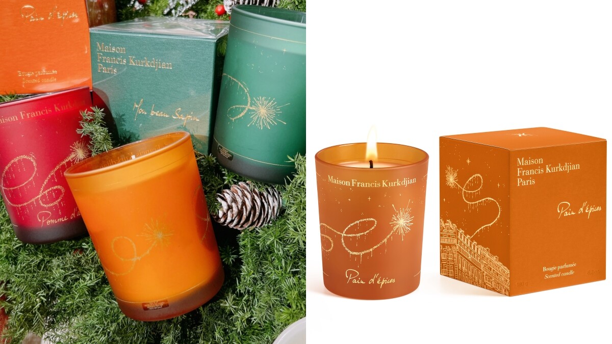 Maison Francis Kurkdjian(MFK)暖心薑餅香氛蠟燭180g，NT2,380