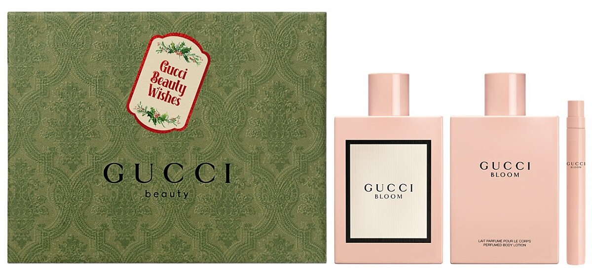 GUCCI聖誕限量花悅女性節慶禮盒，NT6,300