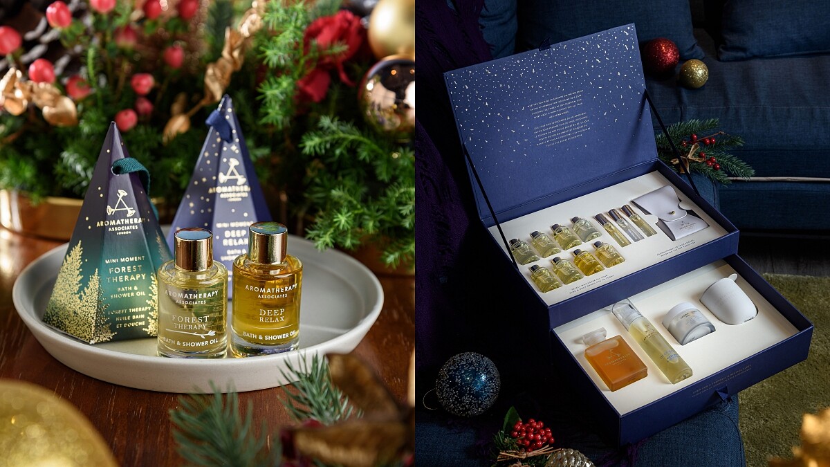 AROMATHERAPY ASSOCIATES 2022聖誕年度禮盒登場，今年首推限定精油