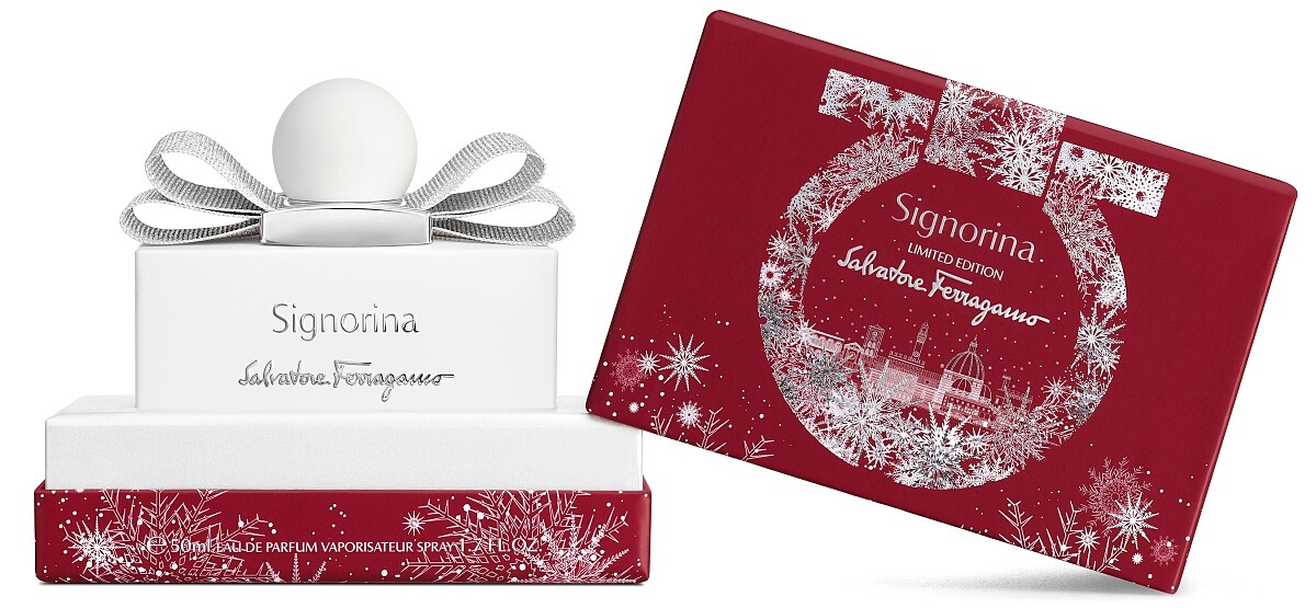 Salvatore Ferragamo Signorina Holiday 2022 Edition芭蕾女伶淡香精-雪花限定版 50m，NT2,900