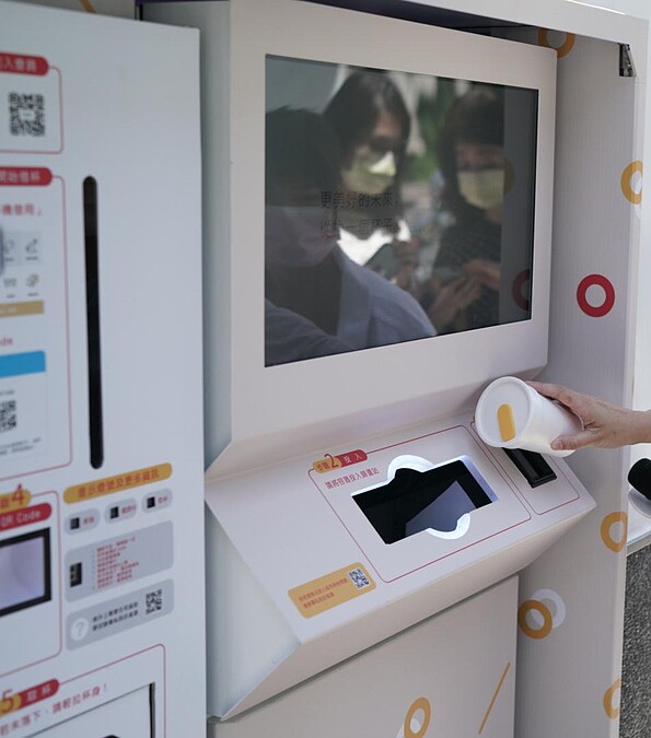 循環杯借還機器須符合極高的衛生標準。（圖／好盒器提供）