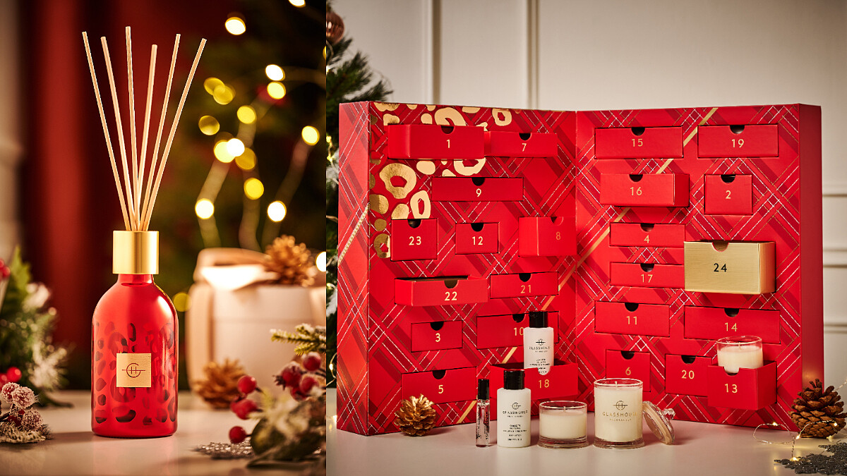 送一份最棒的聖誕禮物!好玩又香氣滿分的24天聖誕倒數日曆、季節限定擴香,用酒香、果香、時髦香打造儀式感,是男女最想得到的聖誕交換禮!