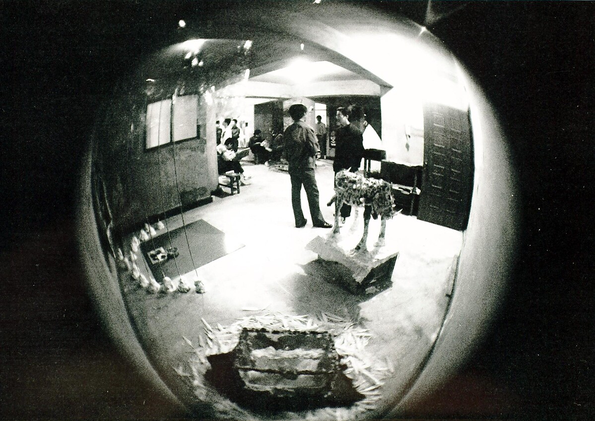 「息壤1」展覽現場,1986,高重黎攝