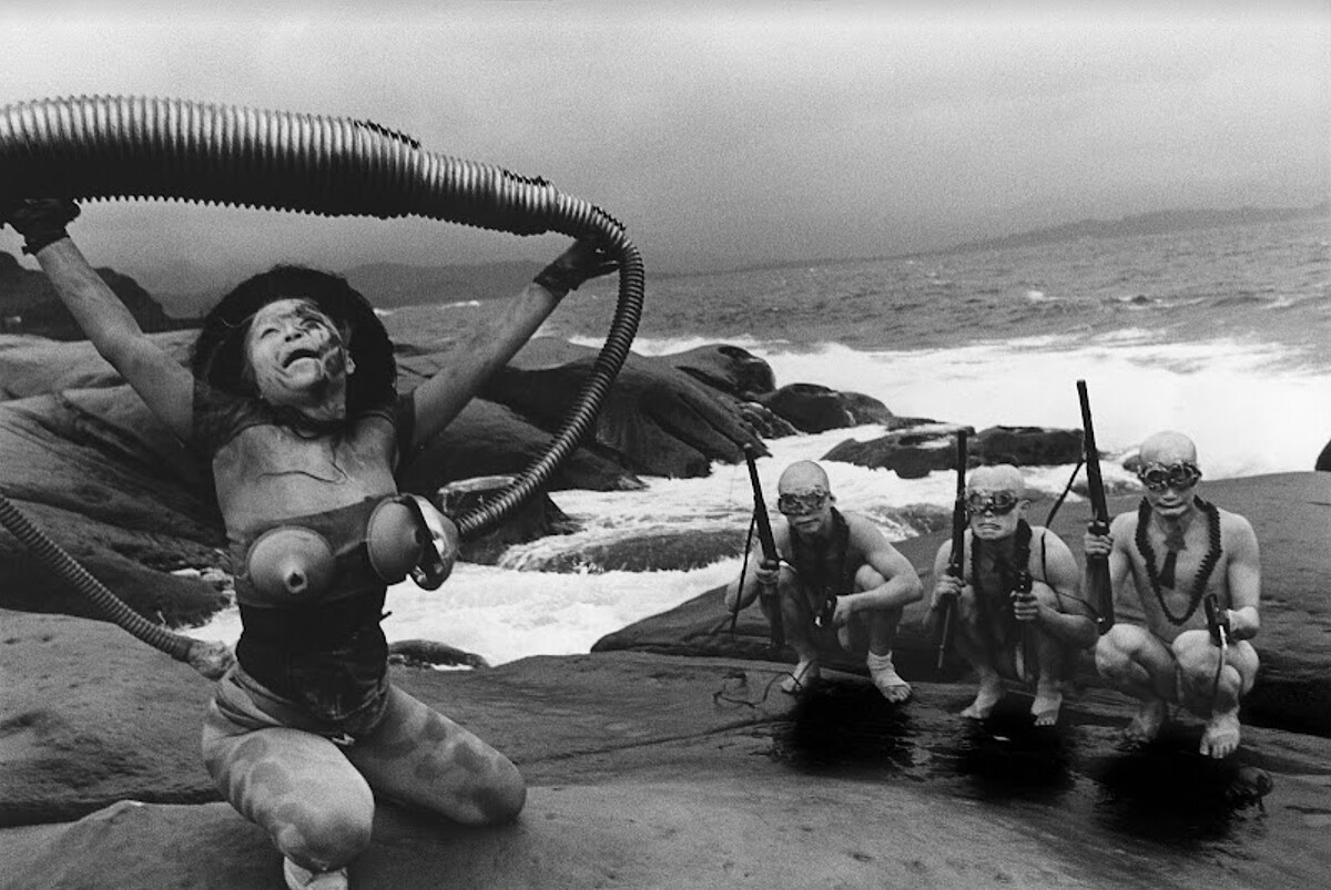 「白虎社」來臺演出，1986，阿部淳攝