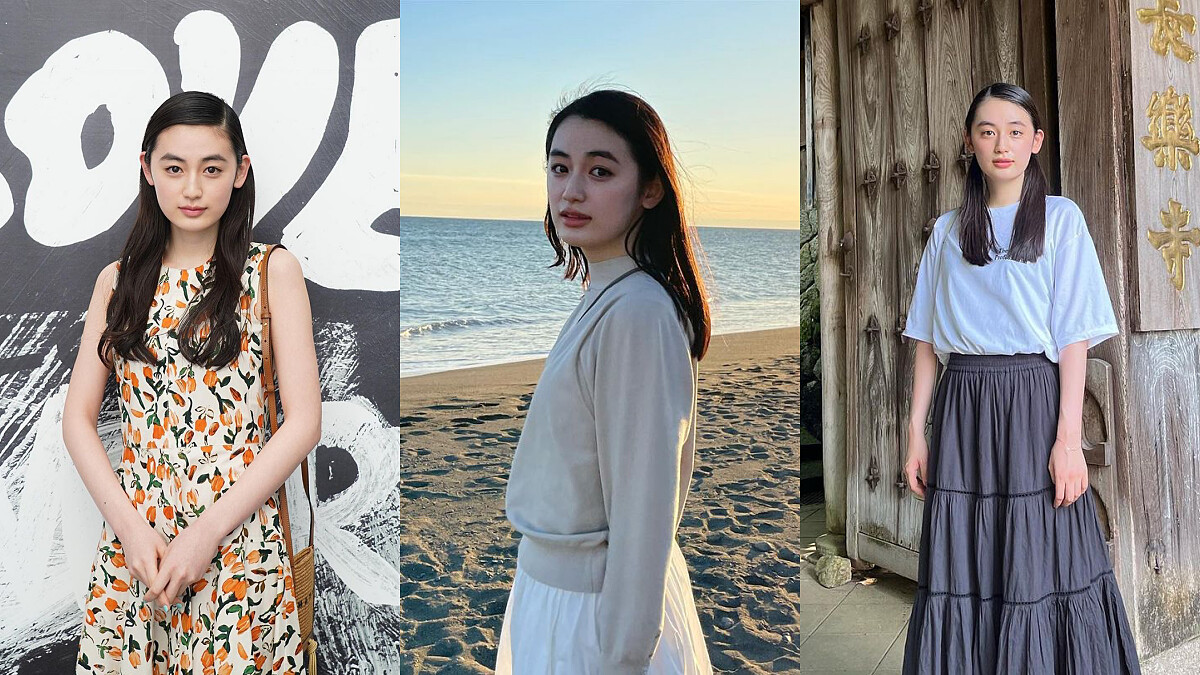 「國民初戀」八木莉可子戲裡戲外造型都清新，日系仙氣少女穿搭的秘訣是…