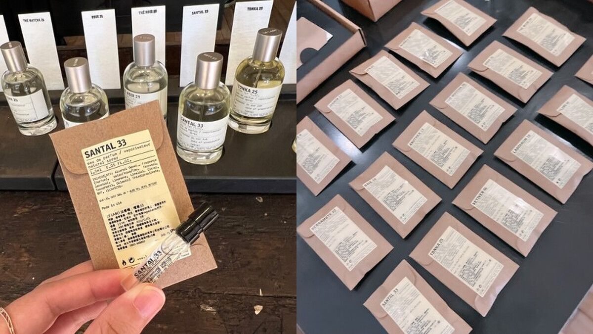 Le Labo淡香精小容量組合套裝3*1.5ml，NT660(台北誠品生活南西限定)。Le Labo淡香精小容量組合套裝3*1.5ml，NT660(台北誠品生活南西限定)。