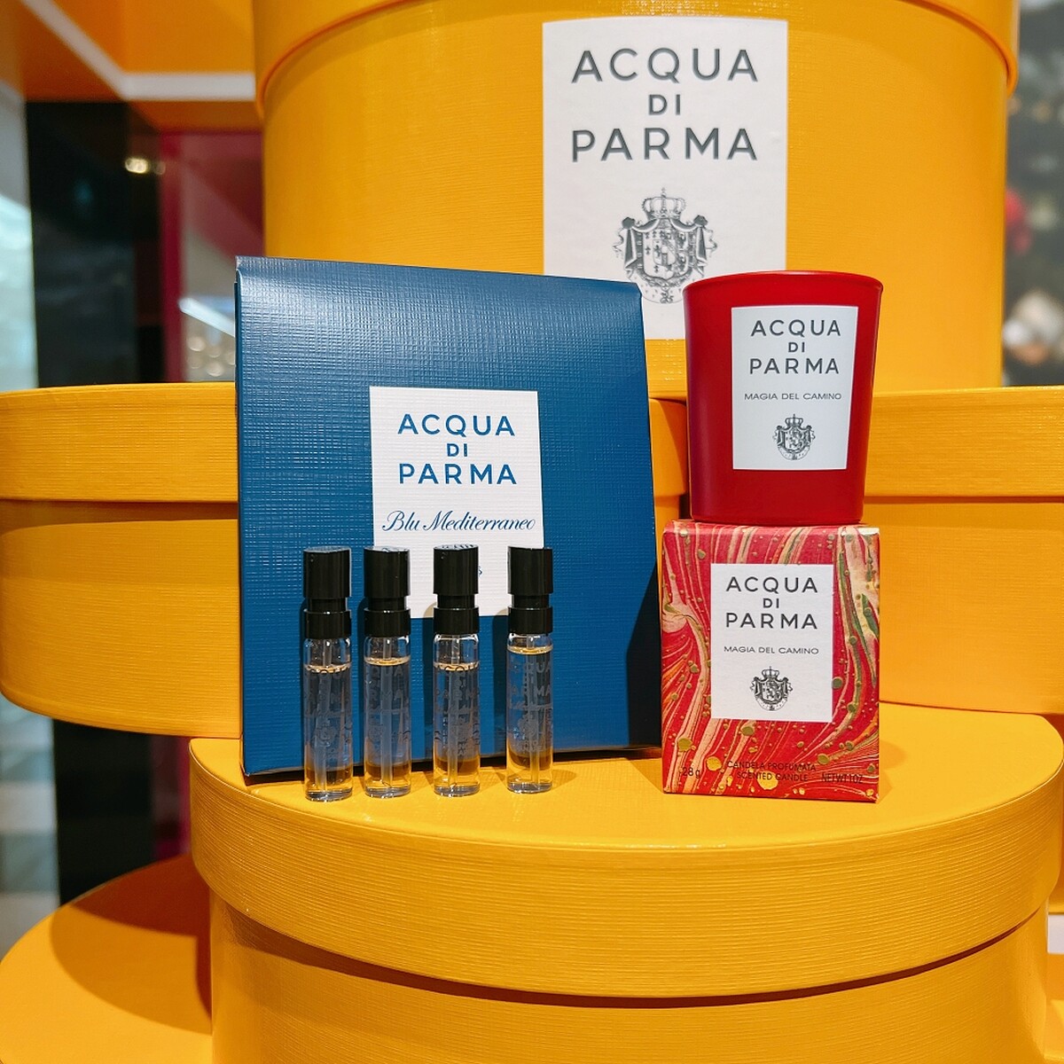 Acqua di Parma義式耶誕快閃店滿額贈。