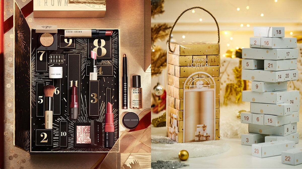 2022聖誕倒數月曆推薦！27款香氛與彩妝保養通通有，每年都想收藏