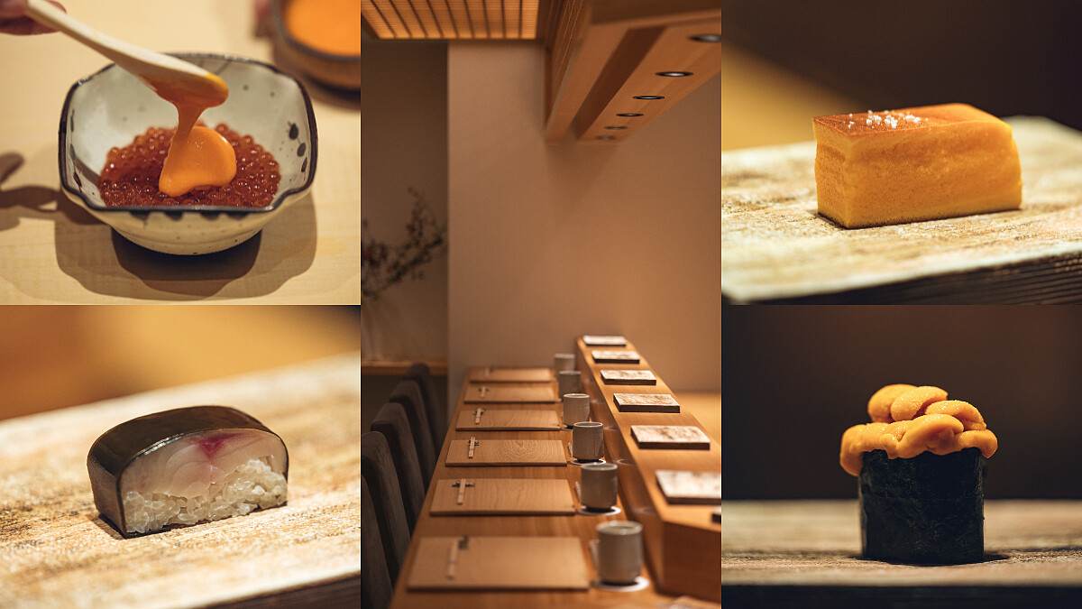 《鮨天本》二店《登龍門》降臨！天本昇吾全新日料品牌，不只招牌壽司料理，還提供單杯酒品飲