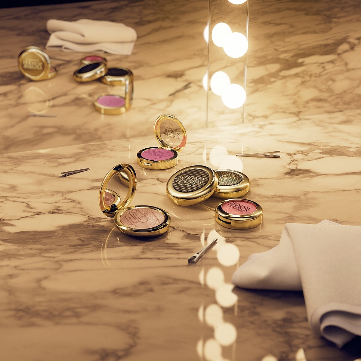 M&middot;A&middot;C X Whitney Houston聯名系列產品形象照。