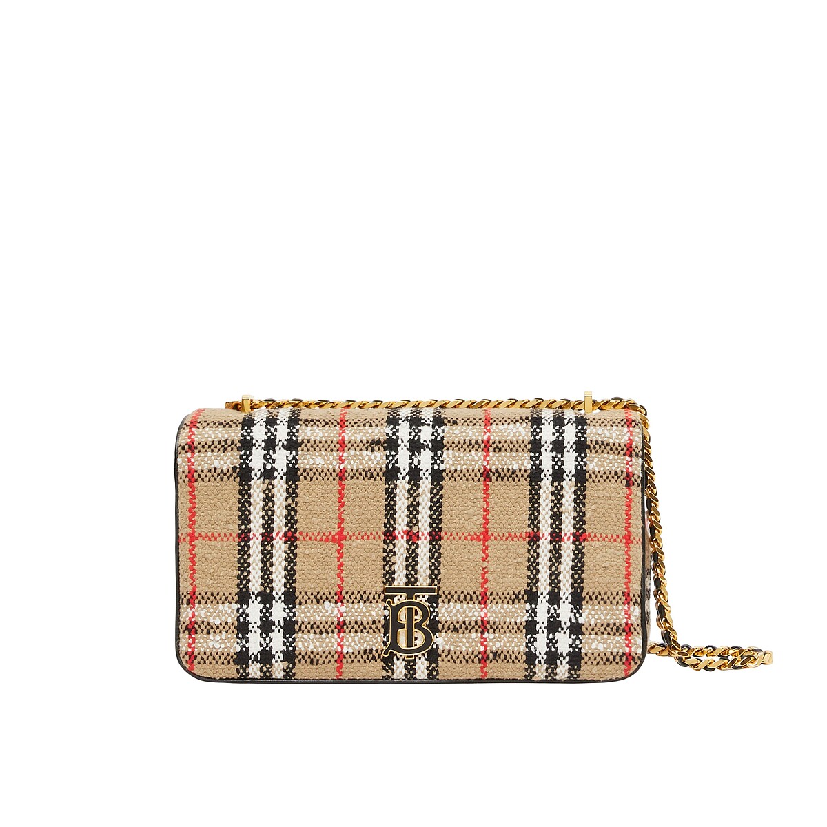 Vintage 格紋圈絨中型 Lola 包 ,NT89,000。