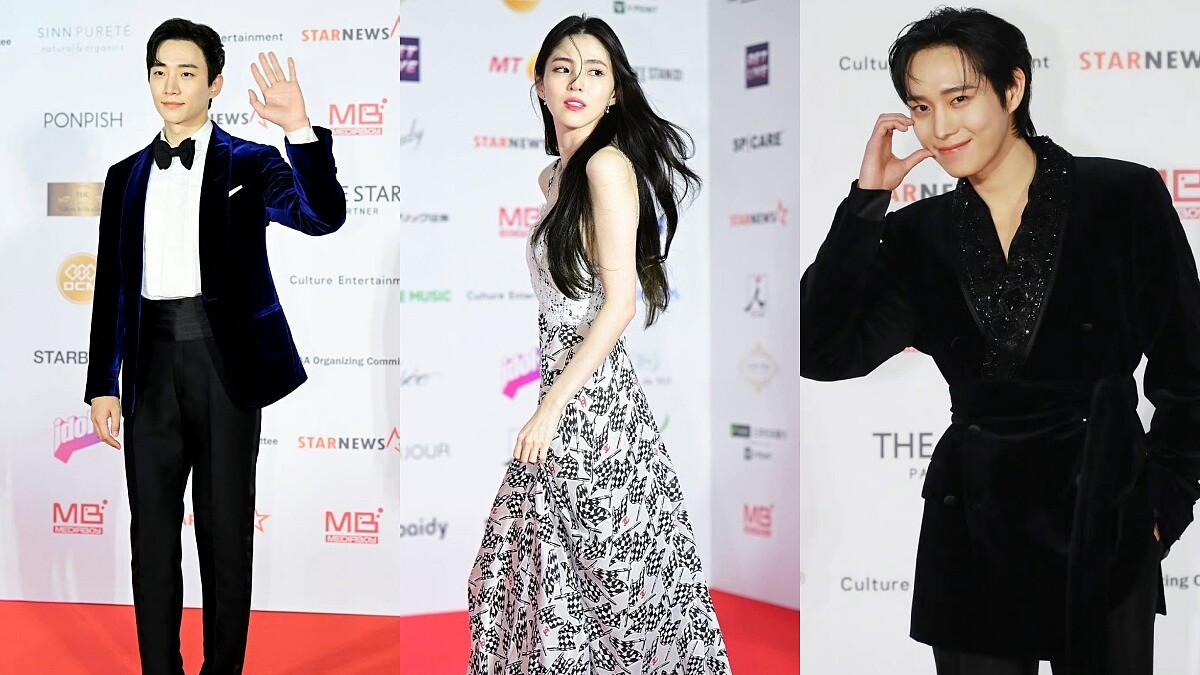 韓韶禧美出新高度，手牽金宣虎超暖心！紅毯第一帥非李俊昊莫屬