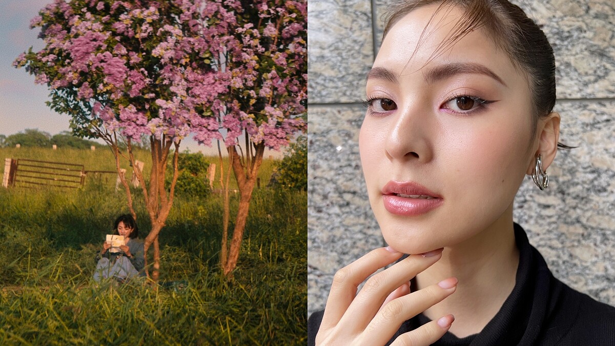 初戀「紫丁香」妝容正夯，彩妝師提醒3大重點畫出不失敗的仙氣紫色妝