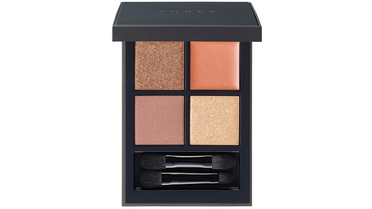 THREE魅光幻眸眼采盒(#13 ACTIVE ENCHANTMENT唯美裸金)，NT2,400