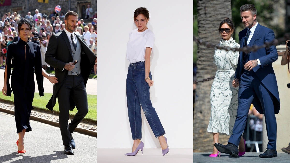 維多利亞腳上高跟鞋永不低於10公分！看貝嫂示範氣場全開的高跟鞋穿搭