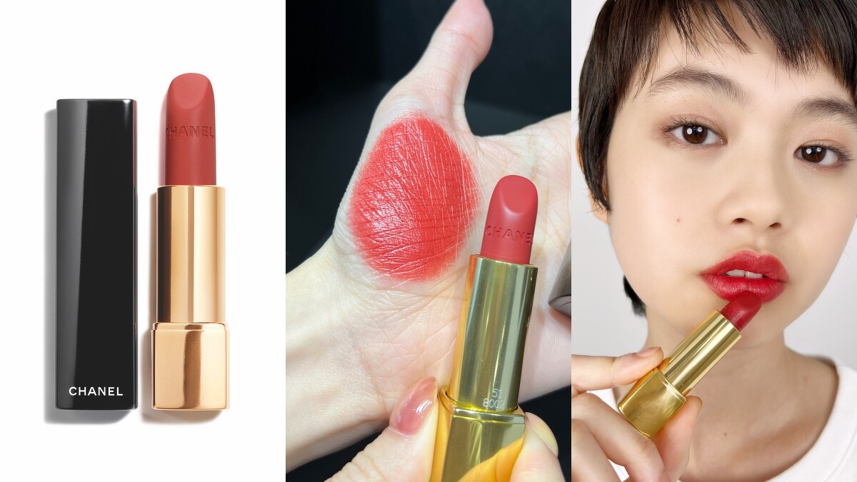 香奈兒超炫耀的絲絨唇膏(#51)，NT1,450