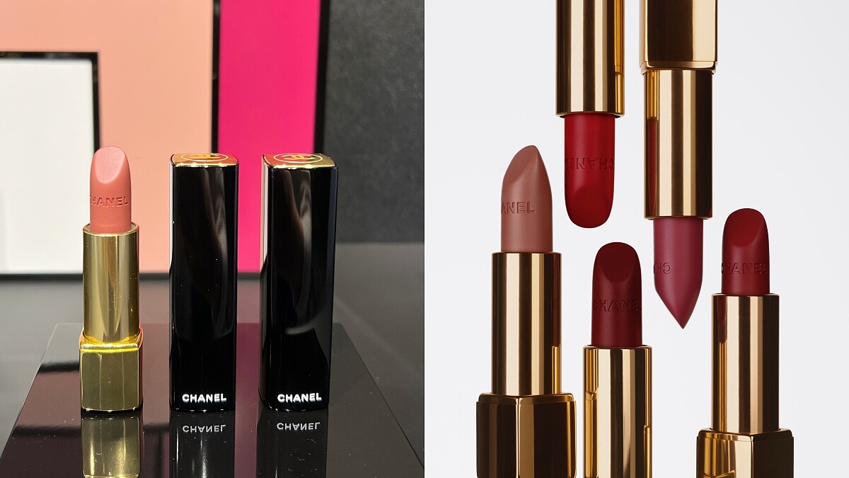 香奈兒超炫耀的絲絨唇膏2023全新20色登場，絲絨霧感中帶有低調珍珠光，擦出高級喀什米爾感