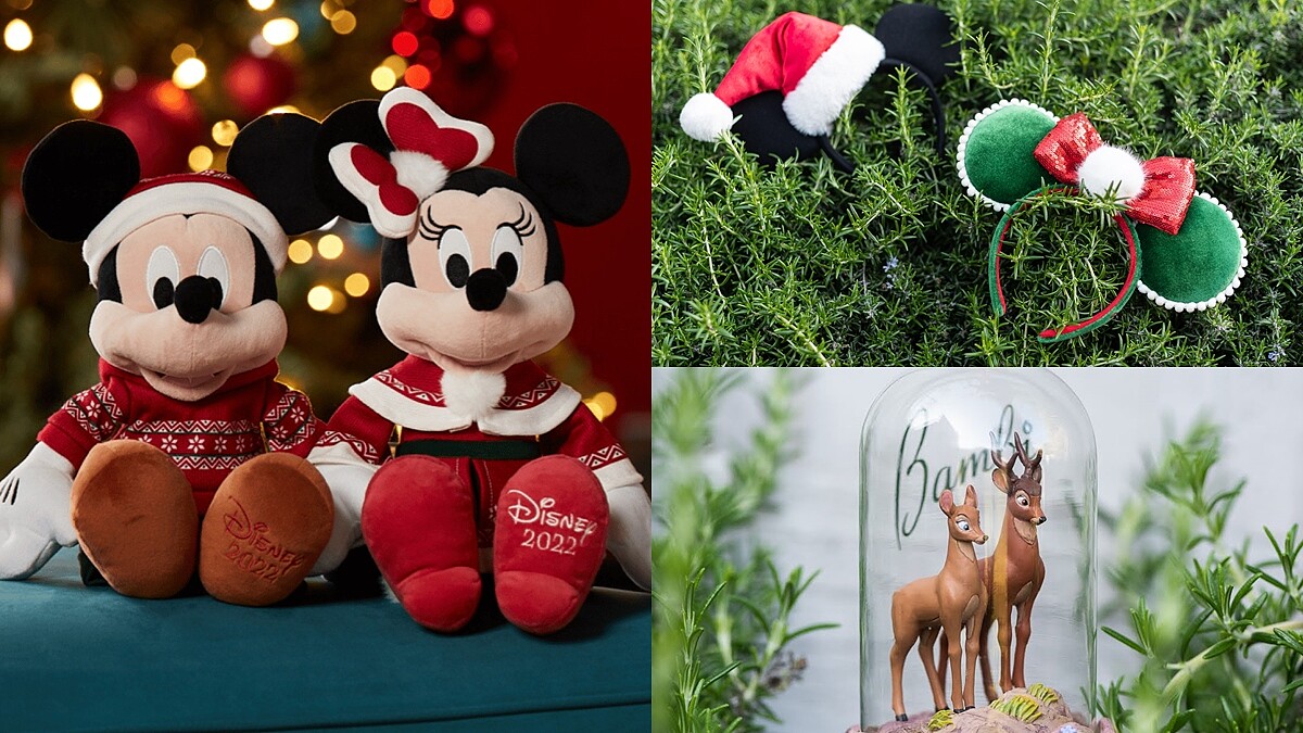 最可愛交換禮物！shopDisney聖誕系列超好買，迪士尼髮箍、吊飾洋溢童話氣息，嬰兒、毛小孩都能送