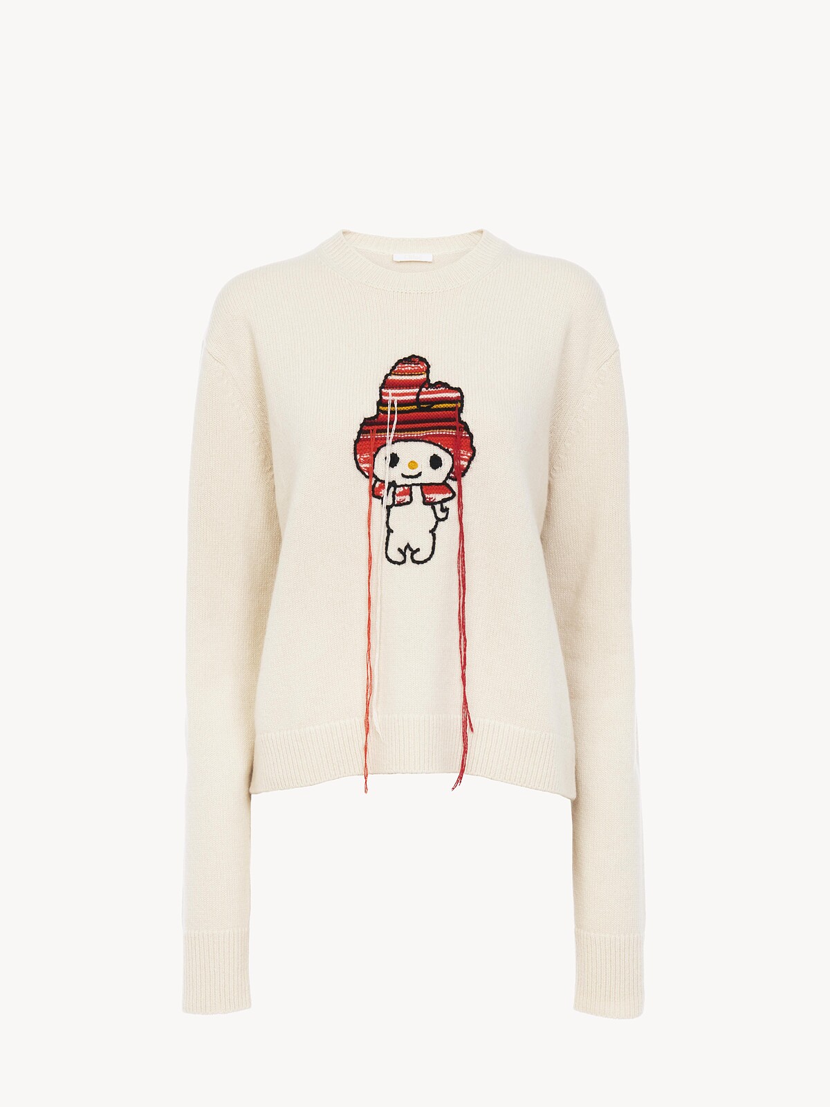 Chloé MyMelody農曆年限定聯名流蘇毛衣 NT$39,500 