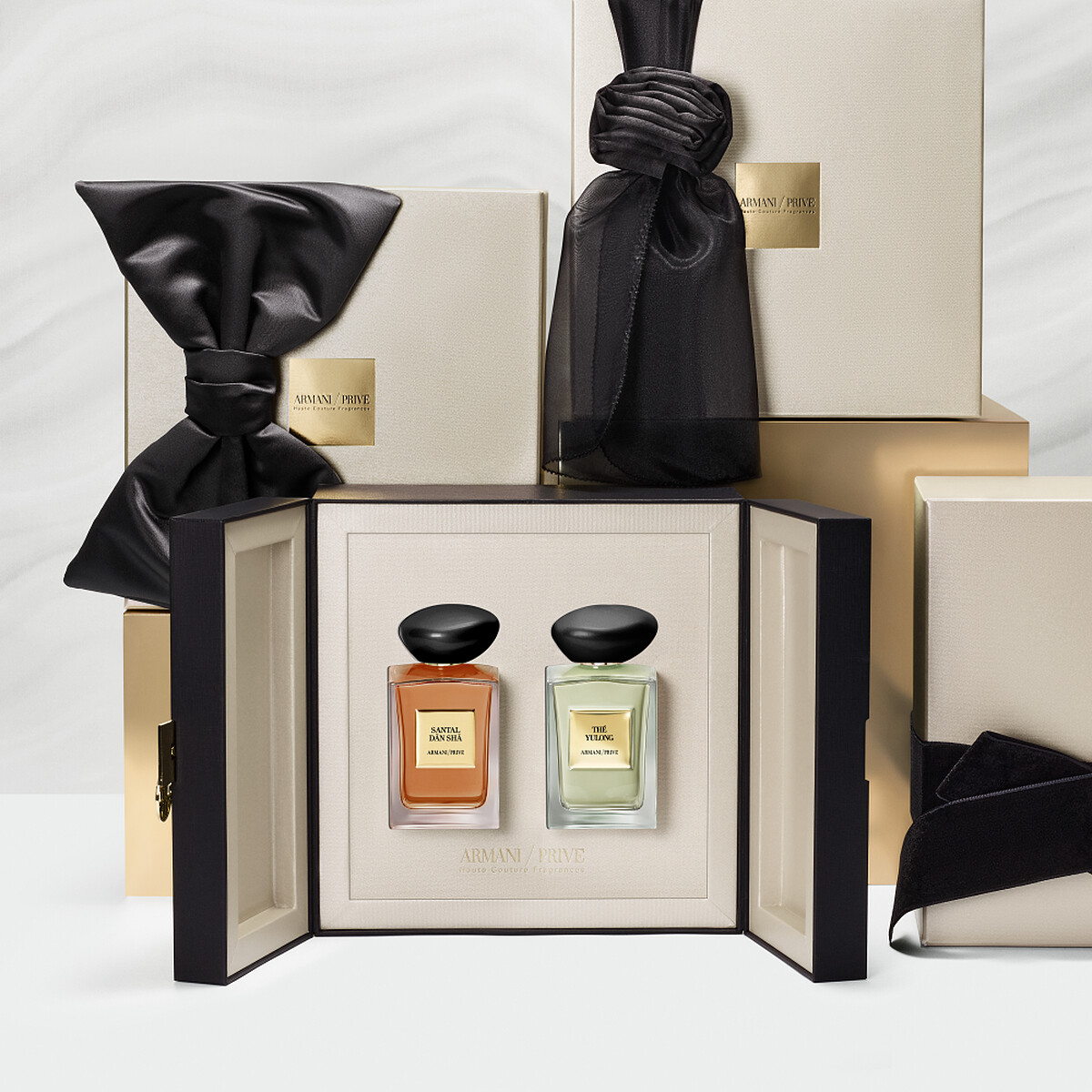亞曼尼高級訂製香水精裝禮盒。