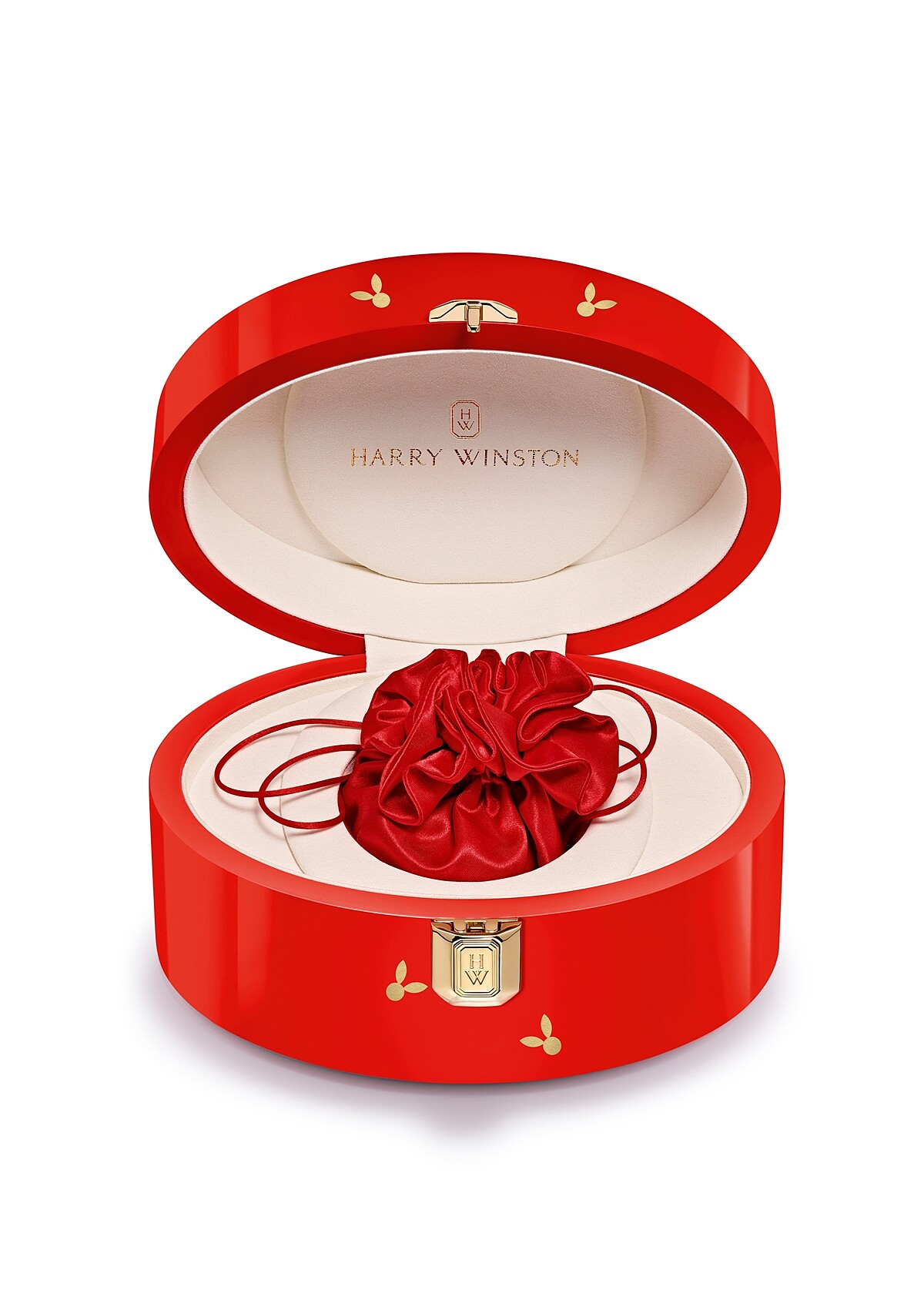 海瑞溫斯頓 Premier 卓時系列限量兔年生肖 36 毫米自動腕錶_紅色禮盒