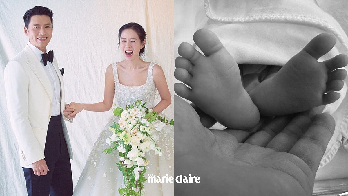 孫藝珍甜蜜分享兒子「小甜豆」小腳ㄚ 與小手手！自然分娩、感謝老公玄彬散發滿滿幸福氛圍！