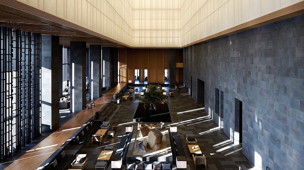 安縵東京Aman Tokyo大廳