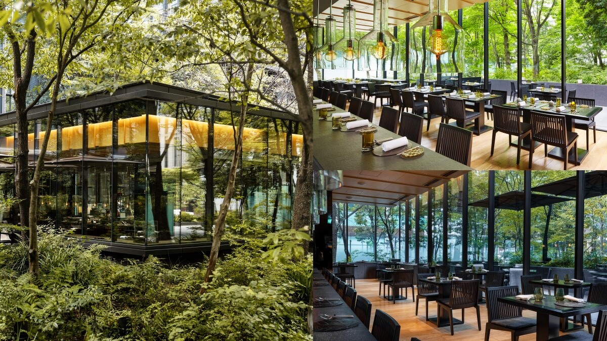 一樓玻璃屋咖啡廳The Caf&eacute; by Aman