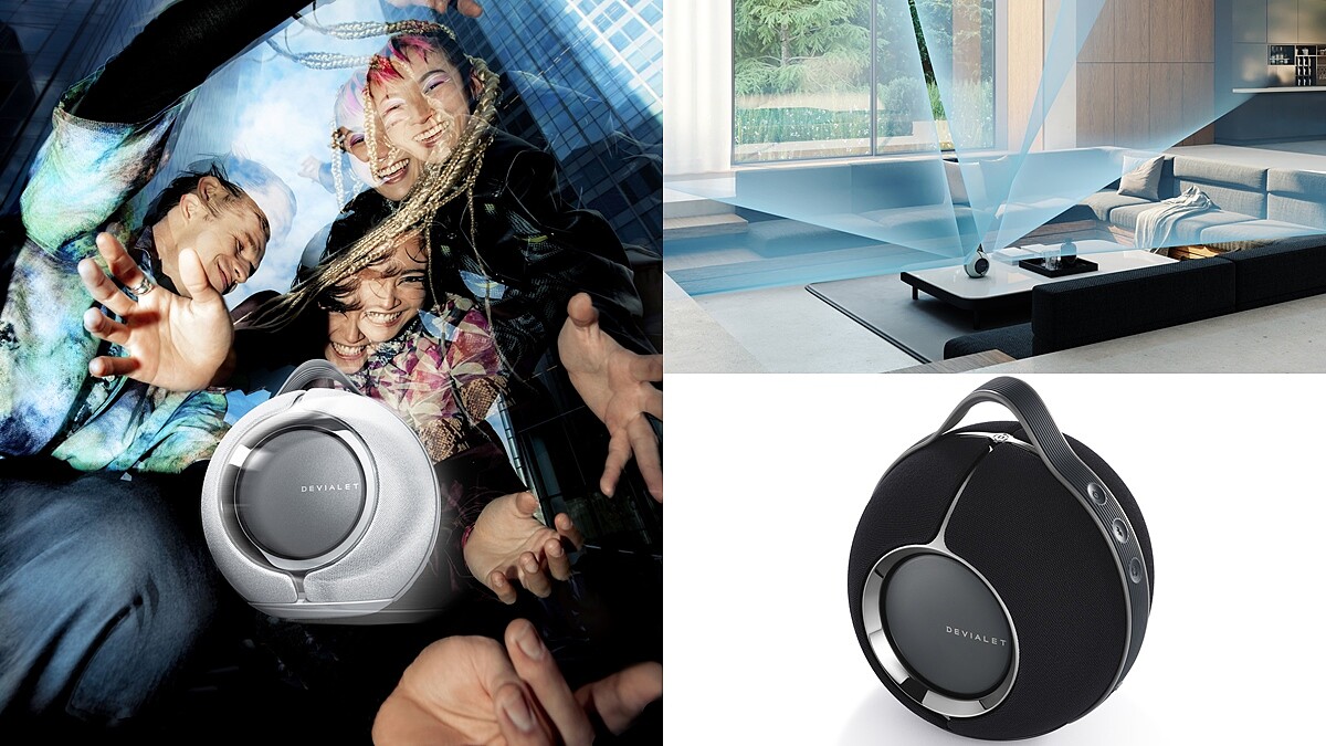 法國精品音響帝瓦雷Devialet首推可攜式藍牙喇叭！球型設計360度立體發聲，隨時隨地沉浸震撼視聽覺