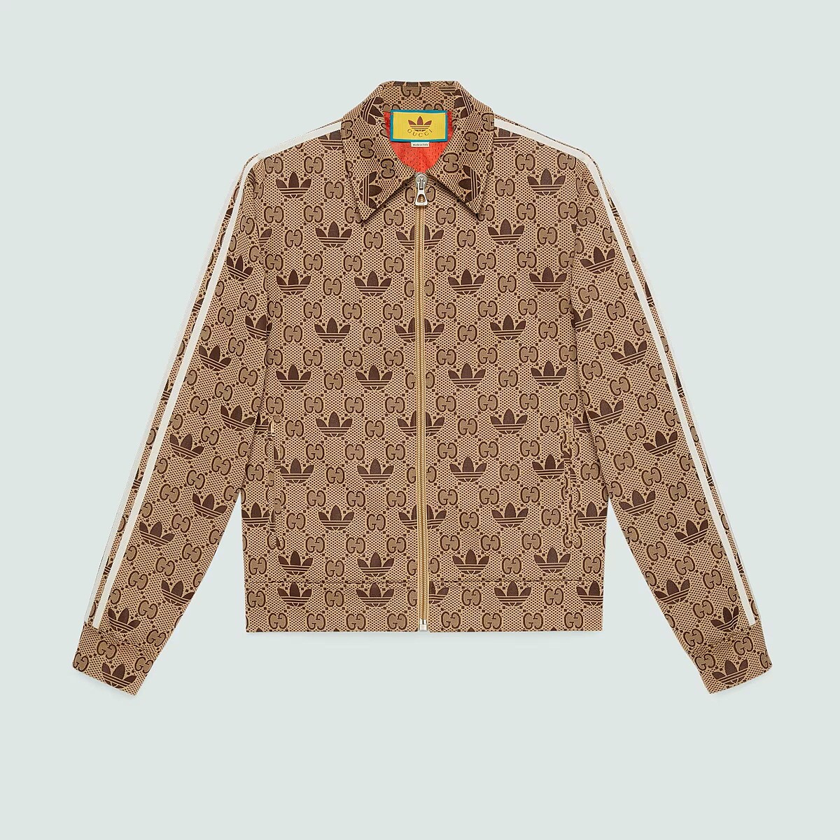 adidas x Gucci聯名系列拉鍊夾克，$63,000