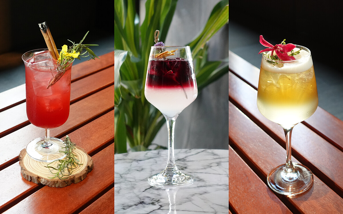 設計了多款飲品、調酒，搭配餐點再適合不過。