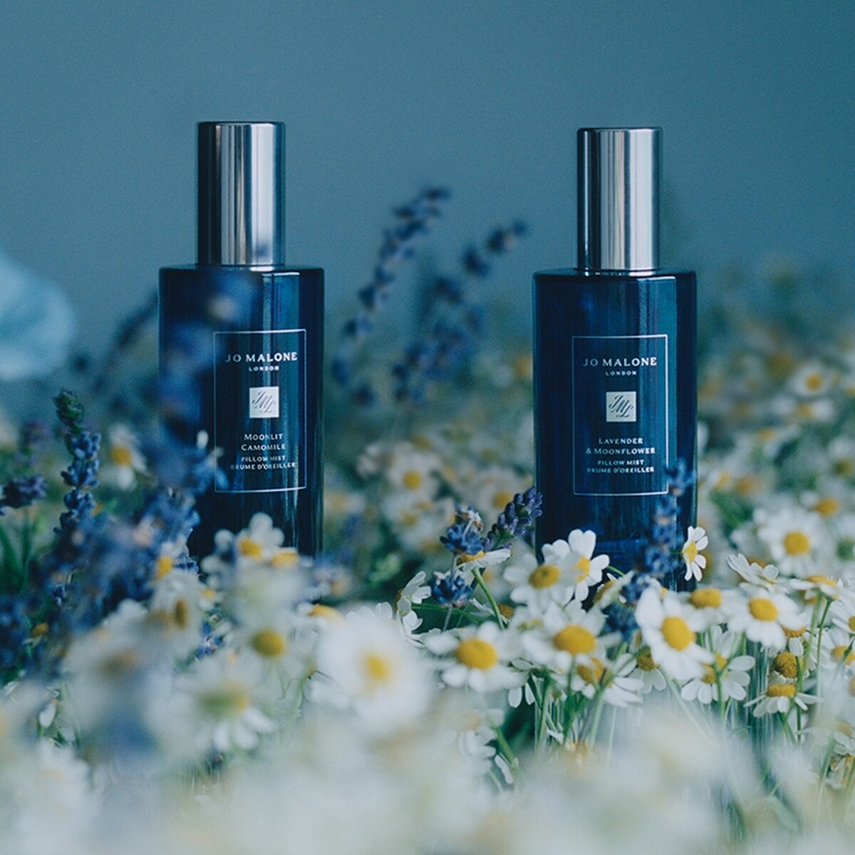 Jo Malone London薰衣草與月光花枕頭噴霧Lavender & Moonflower Pillow Mist、洋甘菊枕頭噴霧Moonlit Camomile Pillow Mist 50ml ，NT1,750
