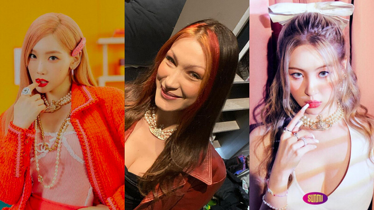 Vivienne Westwood珍珠項鍊宣美、太妍、Bella都入坑！3種搭配靈感一次看