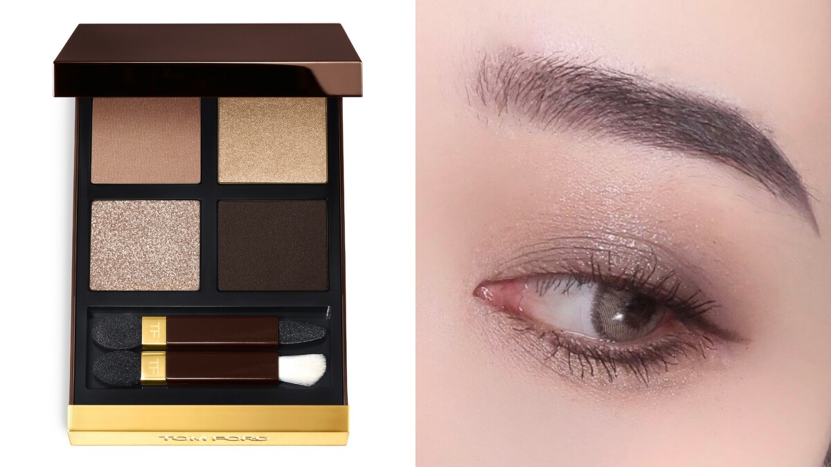 TOM FORD高級訂製四格眼盤(#35 ROSE TOPAZ)，NT3,500