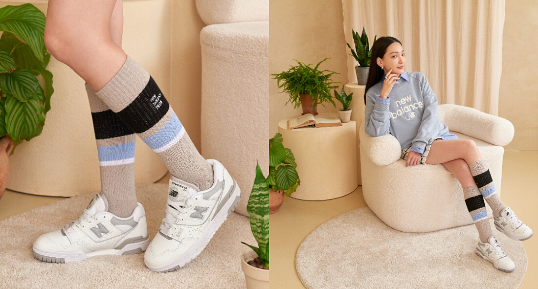 鞋款: BBW550BB $3,680、天空藍大學踢$1,880